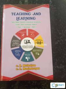 TEACHING AND LEARNING, B ed First semester Tamil Nadu university