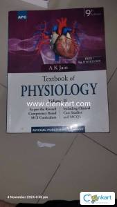 TEXTBOOK OF PHYSIOLOGY BY AK JAIN