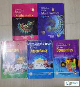 TGBIE Intermediate 1st Year MEC Stream Telugu Akademi Textboooks
