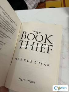 THE BOOK THIEF by markus zusak