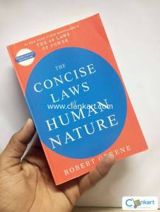 THE CONCISE LAWS OF HUMAN NATURE BOOK  BY ROBERT GREENE