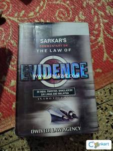THE LAW OF EVIDENCE VOLUME NO. 1