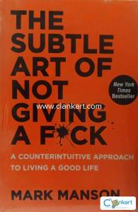 THE SUBTLE ART OF NOT GIVING A F*CK-HARDCOVER at dscount price