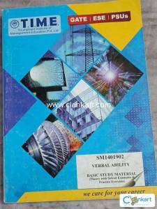 T.I.M.E Verbal Ability for GATE, ESE, PSU