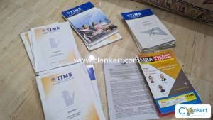 T.I.M.E material for cat for IIM and all mba entrance exams.