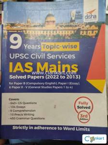 TOPIC WISE IAS MAINS SOLVED PAPERS