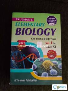 TRUEMAN'S Elementary Biology Vol 1 for Class XI