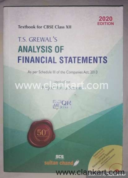 TSGREWALS ANALYSIS OF FINANCIAL STATEMENTS