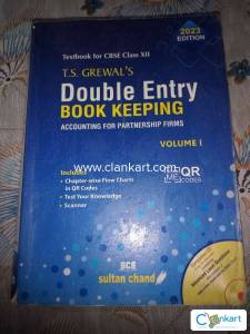 T.S.Grewal's accounting for partnership firms for class 12