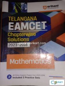 TS EAMCET MATHS PYQ's ALL CHAPTERWISE SOLUTIONS 2023-18