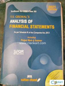 T.S. GREWAL'S ANALYSIS OF FINANCIAL STATEMENTS