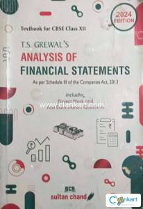 T.S GREWAL'S ANALYSIS of financial statements