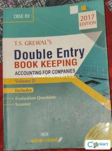 T.S. GREWAL'S DOUBLE ENTRY BOOK KEEPING ACCOUNTING FOR COMPANIES