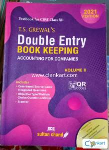 T.S. GREWAL'S DOUBLE ENTRY BOOK KEEPING ACCOUNTING FOR COMPANIES