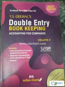 T.S. GREWAL'S Double entry book keeping accounting for companies