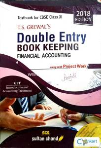 T.S GREWAL'S double entry  financial accounting class 11