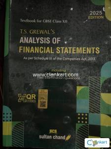TS GREWALS Analysis Of Financial Statements