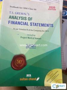 T.S. GREWALS Analysis of financial statements Class 12