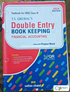 T.S. GREWAL Class 11th ACCOUNTANCY BOOK (2024 EDITION)