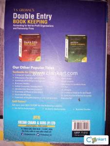 T.S. GREWAL DOUBLE ENTRY BOOK KEEPING