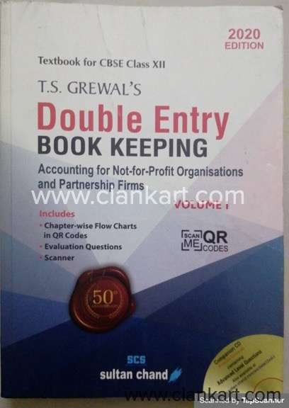 TS GREWAL DOUBLE ENTRY BOOK KEEPING VOL-1