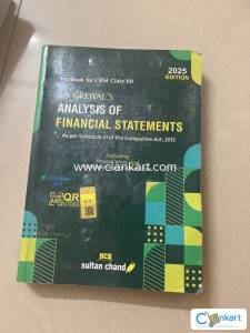 TS GREWAL analysis of financial statements