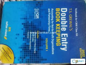 T.S. Garewal's Double Entry Book Keeping,Class-12