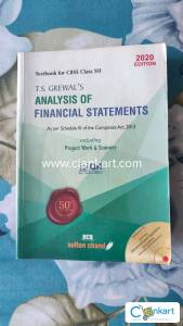 T.S Grewal's Accounts Volume 3 Class 12