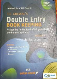TS Grewal's Double Entry Book keeping Class 12th