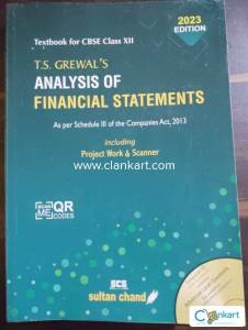 TS Grewal's analysis of financial statements