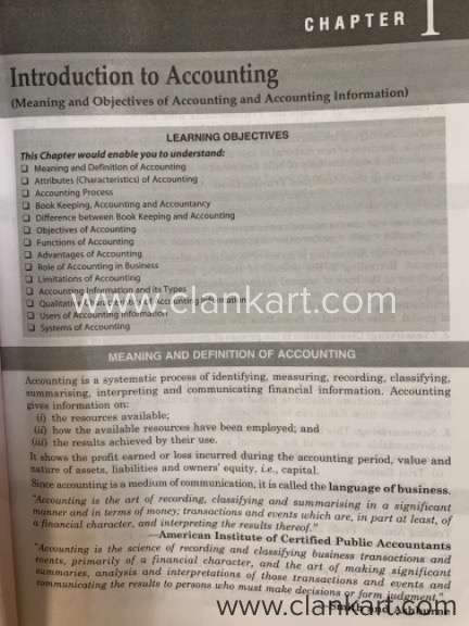 Buy 'T.S. Grewal's Double Entry Book Keeping - CBSE XI (Financial ...