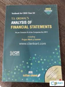 TS Grewal Analysis of Financial Statements Class 12