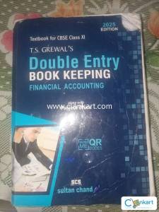 T.S. Grewal Double entry Book keeping financial accounting .