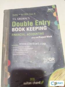 T.S. Grewal Double entry book keeping financial accounting for class11