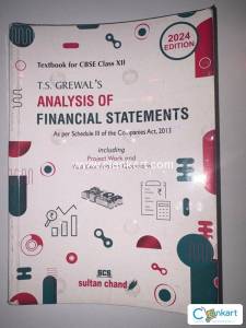 T.S. Grewal analysis of financial statement