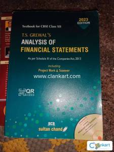 TS Grewal analysis of financial statements Class 12