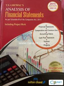 T.S Grewals Analysis of Financial Statements