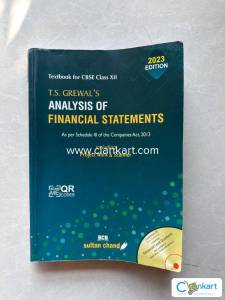 T.S. Grewals Analysis of Financial Statements CBSE Class XII