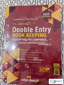 T.S. Grewals Double Entry Book Keeping Accounting for Companies 2025