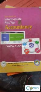 TS Inter first Accountancy textbook
