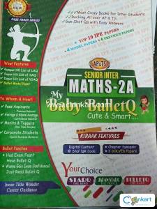 TS Senior Inter 2nd Year Maths 2A Baby BulletQ Question Bank