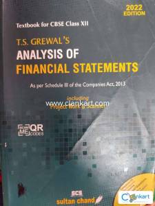 TS grewals class 12 analysis of financial statements