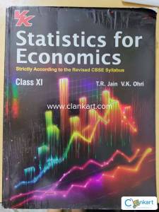 T. R Jain V. K. Ohri statistics for Economics class 11th book