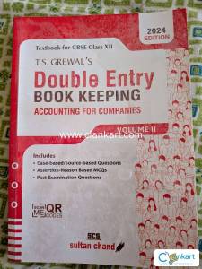 T S Grewal accounting for companies class 12 vol 2
