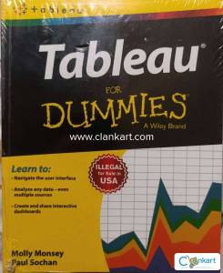 Tableau for dummies- A Wiley Brand (unopened )