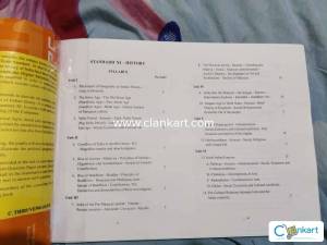 Tamilnadu History Books (printed copy) Class XI and XII