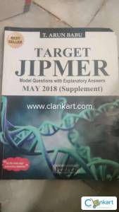 Target JIPMER May 2018 for pgmee