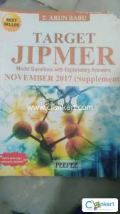 Target Jipmer Pgmee NOV 2017 supplement