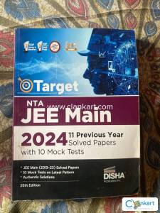 Target NTA JEE Main 2024 11 previous year solved paper