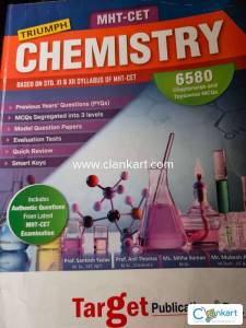 Target Publication MHT CET Chemistry MCQs